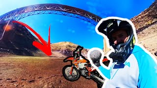 Riding a Dirtbike In A Drained Reservoir Lucky Peak and Discovering LOST HISTORY [upl. by Gnilrits133]