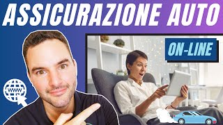 Come fare ASSICURAZIONE auto ONLINE [upl. by Madonna]