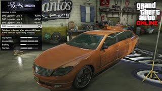 GTA Online  Benefactor Turreted Limo Customization [upl. by Saunderson]