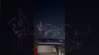 Drone Show Disney Springs 2024 [upl. by Annaoy]