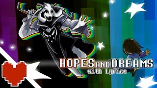 Hopes and Dreams  Cover with Lyrics  Undertale [upl. by Enrak]