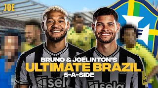 Bruno Guimarães and Joelinton choose their Ultimate Brazil FiveASide [upl. by Auoh]