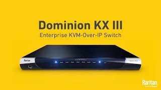 Dominion KX III World’s Leading KVMoverIP Switch [upl. by Bez883]