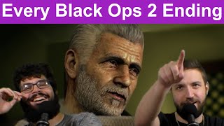 WE WATCH EVERY BLACK OPS 2 ENDING [upl. by Aleuname518]