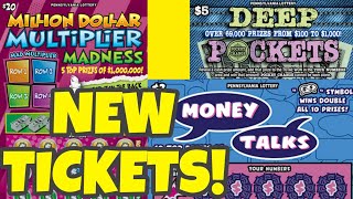 NEW PA LOTTERY SCRATCH OFF TICKETS scratchers [upl. by Droflim]