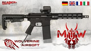 Review Wolverine MTW Tactical Billet HPA 20222023  Inferno Gen2 6mm BB AirsoftSoftair  DE [upl. by Natehc502]