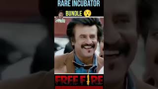 rare incubator bundle 😱😱 in free fire fact viral short [upl. by Kcirneh]