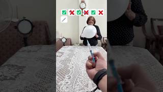 ❌ ASMR Popping Big Ballons with Grandma asmr foryou balloon viralvideo shorts [upl. by Hauger]