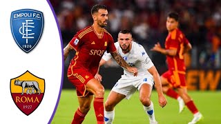 Empoli vs AS Roma  Extended Highlights amp All Goals 2024 HD [upl. by Ashleigh475]