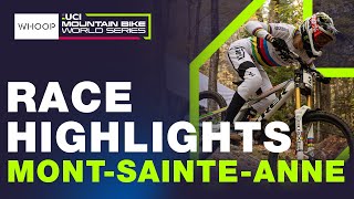 RACE HIGHLIGHTS  Elite Men  MontSainteAnne UCI Downhill World Cup Final [upl. by Oster]