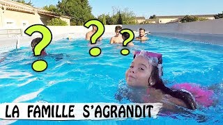 LA FAMILLE SAGRANDIT  Piscine Family vlog [upl. by Aihsekat]