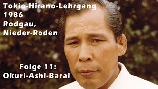 OkuriAshiBarai TokioHiranoLehrgang 1986 in Rodgau NiederRoden [upl. by Laeynad947]