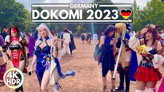 DoKomi 2023 Germany’s Largest Japan amp Anime Convention in Düsseldorf 4KHDR Walk at Nordpark [upl. by Gershom]