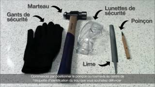 Défoncer une ouverture pour un robinet sur un évier SILGRANIT®  5 étapes simples [upl. by Pallua35]