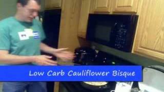 Atkins Diet Recipes Low carb Cauliflower Bisque IF [upl. by Gorga]