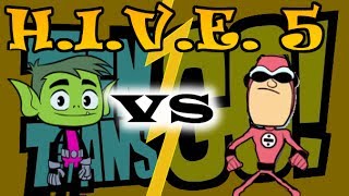 HIVE 5  Level 4  Beastboy vs Billy [upl. by Chemash]