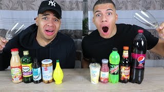 EKEL DRINK CHALLENGE EXTREM   Kelvin und Marvin [upl. by Amalbena923]