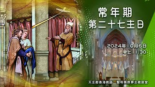 直播彌撒【常年期第27主日】陳志明神父 [upl. by Nhtanhoj836]