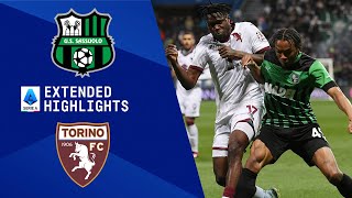 Sassuolo vs Torino Extended Highlights  Serie A  CBS Sports Golazo [upl. by Homere]