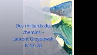 Des milliards de chemins  Laurent Grzybowski [upl. by Margret]