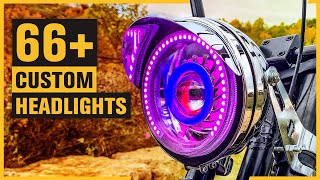 Custom Bike Headlights Showcase [upl. by Ruscher]