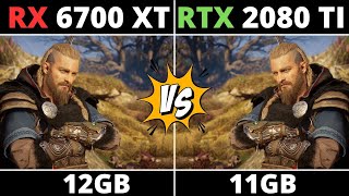 RX 6700 XT VS RTX 2080 TI  TEST IN10 GAMES 1440p IN 2023 [upl. by Raina]