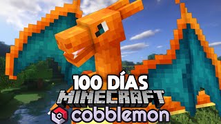 Sobreviví 100 DÍAS en el NUEVO MOD de POKÉMON en Minecraft contra mi Rival Cobblemon [upl. by Sharp183]