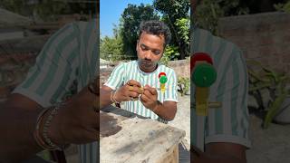 Making A toy car 🚗 with clip pain ￼ rubber band ￼and cap ￼Bengali mini blog shorts😱 [upl. by Gae256]