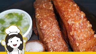 LECHON KAWALI PORK BELLY  HOW TO COOK FRIED CRISPY LECHON KAWALI  SIMPLE AND EASY [upl. by Eladnek]