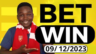 FOOTBALL PREDICTIONS TODAY 09122023 SOCCER PREDICTIONS TODAY  BETTING TIPS footballpredictions [upl. by Abott994]