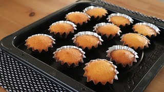 Madeleinessmall french cake recipeEasy to make [upl. by Aizirtap688]