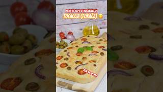 Focaccia Fokača 😋 Novi recept je na kanalu [upl. by Anauqaj]