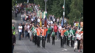 Huge National Hunger Strike Commemoration in Strabane Co Tyrone [upl. by Aremahs]