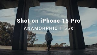 iPhone 15 Pro Cinematic 4k  SANDMARC Anamorphic Lens [upl. by Rennerb]