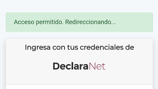 como restablecer contraseña DECLARANET 2022 [upl. by Cordelie]