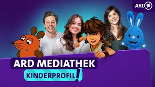 Kinderprofil anlegen  jetzt in der ARD Mediathek [upl. by Aimil877]