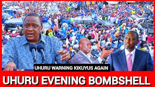 Breaking News Uhuru Kenyatta finally speaks and warns mt kenya people again ahead of 2027 elections [upl. by Siahc51]