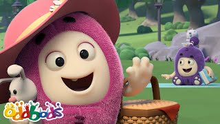 Baby Newt and Jeffs Park Picnic  Oddbods Full Episode  Funny Cartoons for Kids [upl. by Cockburn]