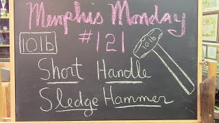 121 Short Handle Sledge Hammer Build [upl. by Assenav]