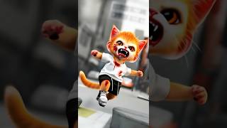 Zombie Kitten 🧟🙀 cat catlover kitten shorts aiartcomm dog edit pets animals love cartoon [upl. by Jeffrey304]