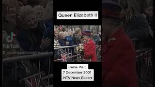 Queen Elizabeth II visits Calne 7 December 2001 HTV News Report memories jubilee wiltshire [upl. by Niryt615]