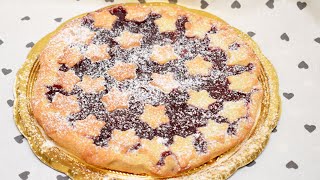 Crostata alla marmellata di amarene facile e veloce [upl. by Acinoev626]