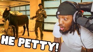 YB WENT AND BOUGHT A DONKEY  Act A Donkey  CHARLAMAGNE DISS  REACTION [upl. by Ranson622]