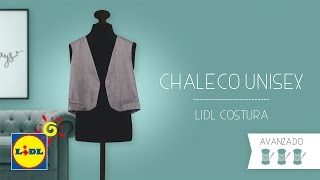 Cómo Hacer un Chaleco Unisex 🧵🧶  Lidl Costura [upl. by Morgen]