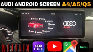 5 things I like About Audi Rsnav 105 123 Android Screen Upgrade Why You Should get One 🤔 RSNAV [upl. by Cassell48]