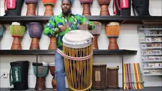 Drumskull Drums w Kiazi Malonga  Ngoma [upl. by Sakovich]