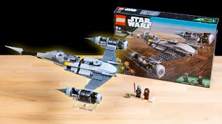 LEGO Star Wars The Mandalorians N1 Starfighter REVIEW  Set 75325 [upl. by Ezeerb]