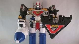 Retro Review Deluxe Mega Voyager Power Rangers In Space [upl. by Murry]