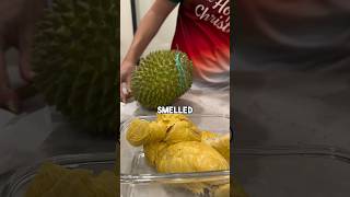 Worlds stinkiest fruit Durian What does vomit flavoured custard taste like [upl. by Devondra]