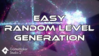 EASY Random Level Generation  Game Maker Tutorial [upl. by Otrebron483]